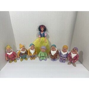 Vintage Mattel Walt Disney Snow White And The Seven Dwarfs